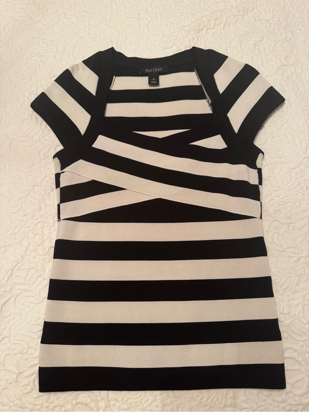 White House Black Market stripes too